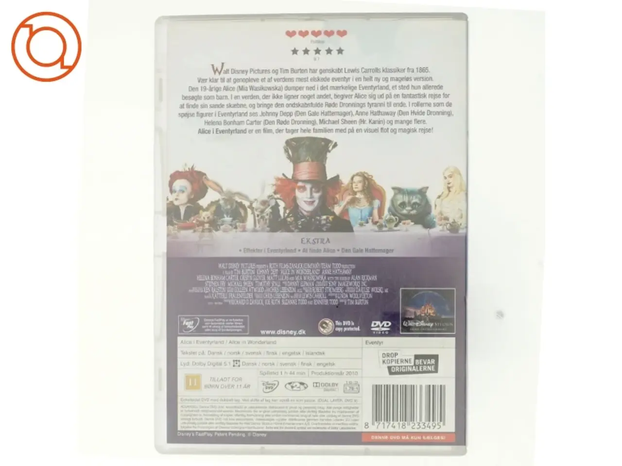 Billede 3 - Alice i Eventyrland fra Disney