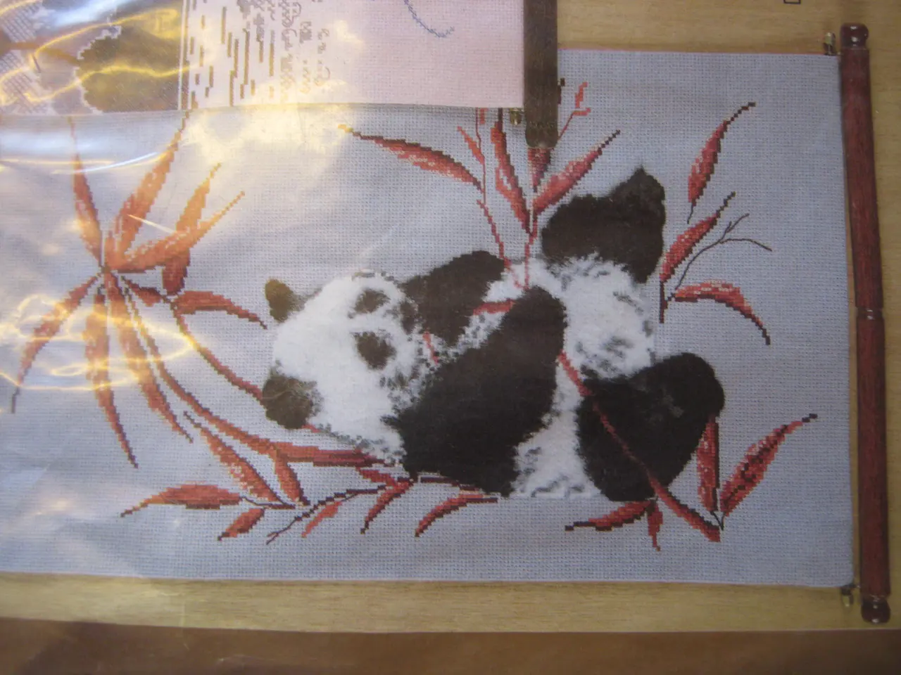 Billede 1 - Panda broderi