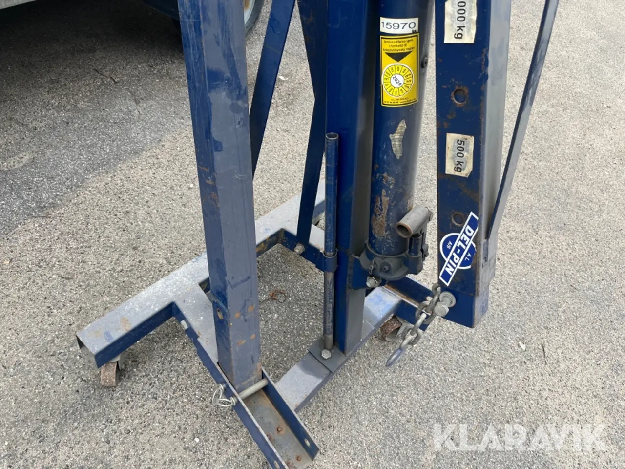 Billede 5 - Motorkran 2000kg