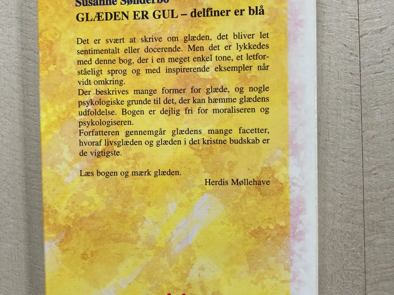 Billede 1 - Glæden er gul - delfiner er blå