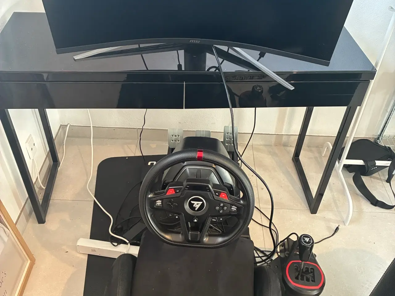Billede 1 - Playseat og rat og pedaler thrustmaster t248r og m