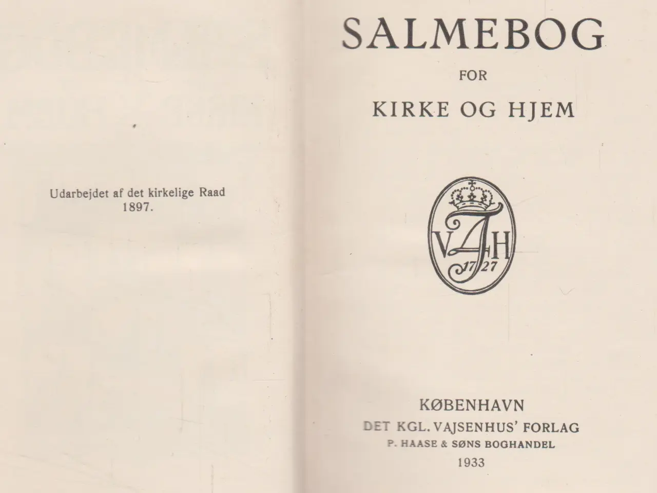 Billede 1 - Salmebog for kirke og hjem