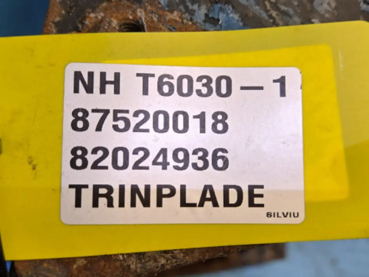 Billede 17 - New Holland T6030 Trinplade 87520018