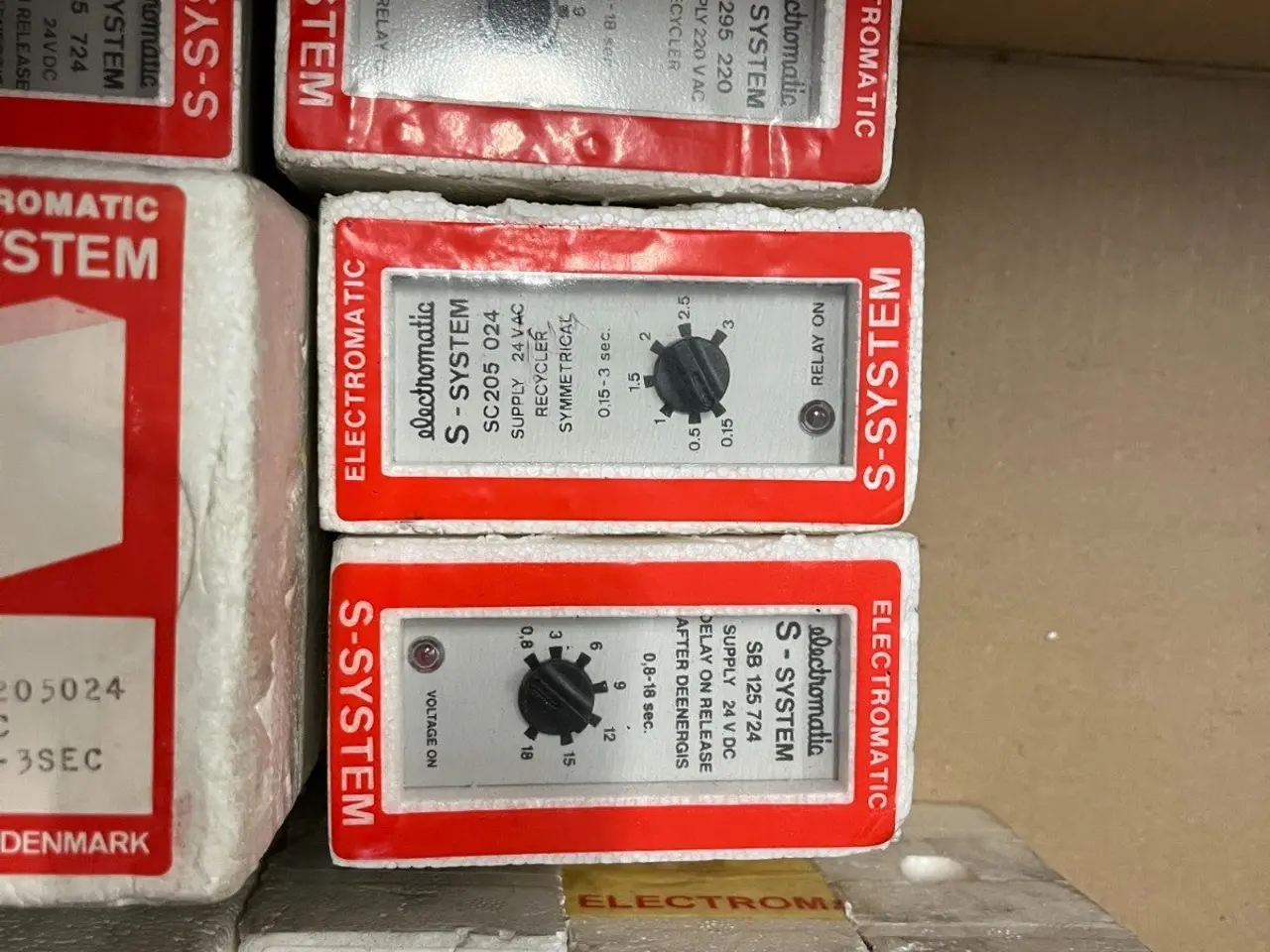 Billede 5 - parti 16x Electromatic S‑System Timers SC210 724