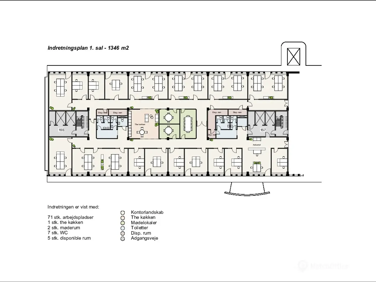 Billede 8 - Kontor beliggende på 1. sal i yderst velfungerende multibrugerhus