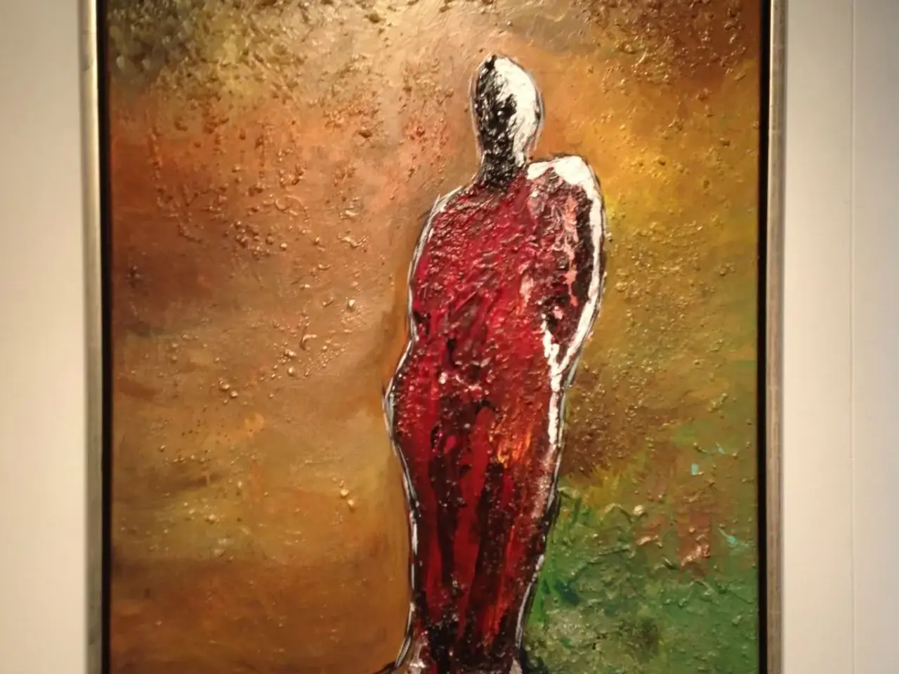 Billede 1 - På udkig " ( 60 x 80 cm. )