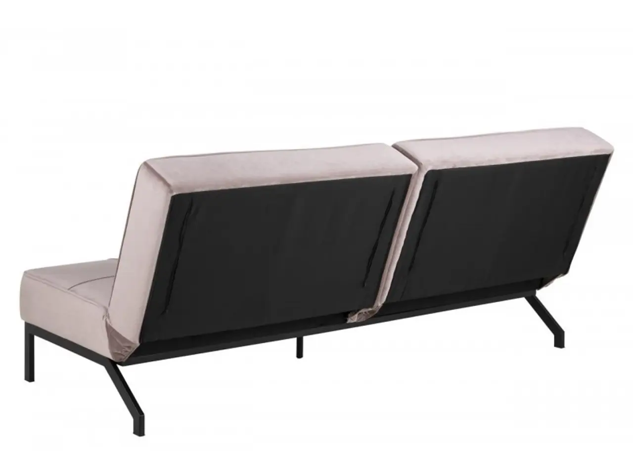 Billede 4 - Perugia sovesofa - Støvet Rosa velour