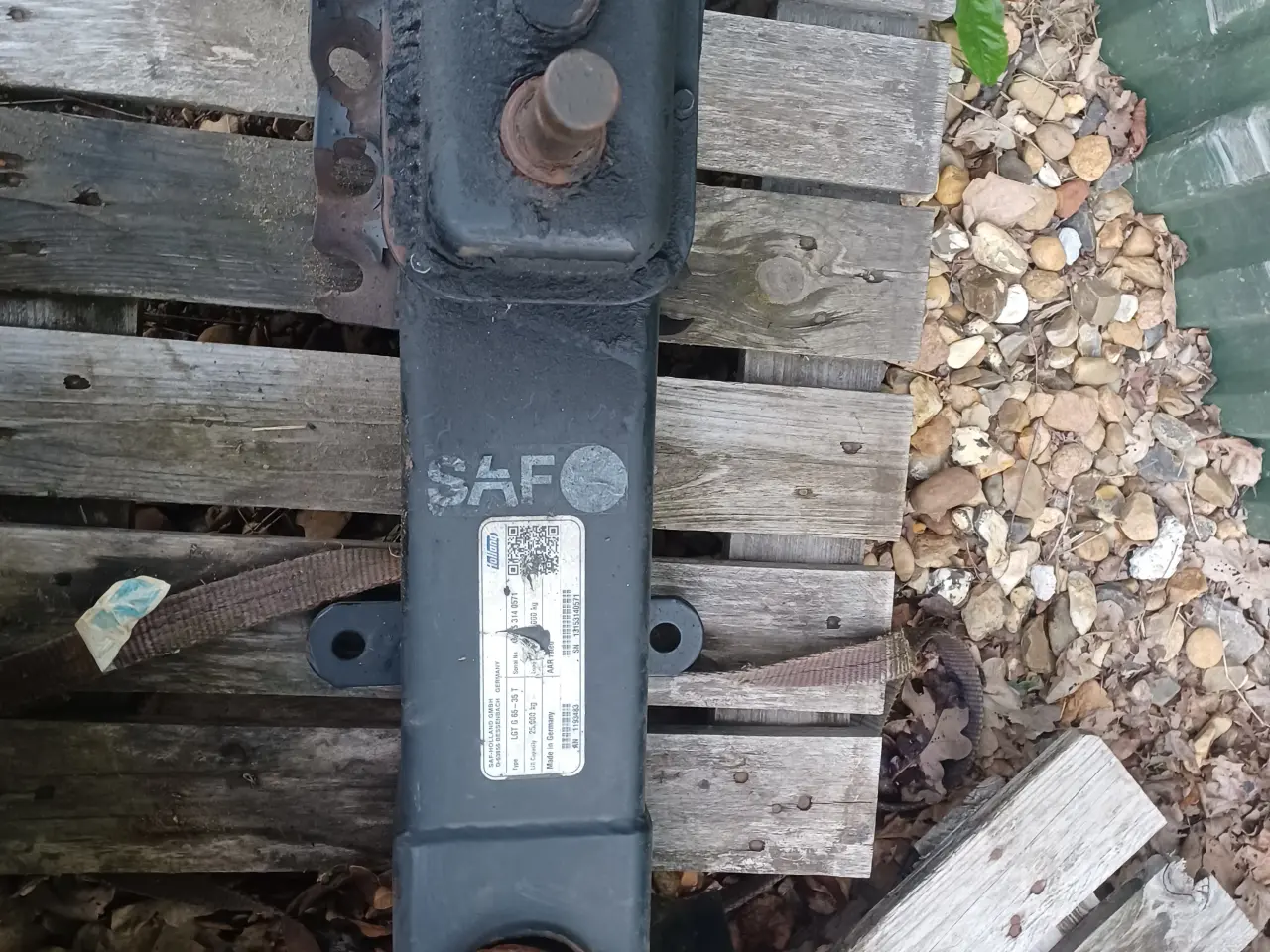 Billede 2 - SAF Støtteben til vogn