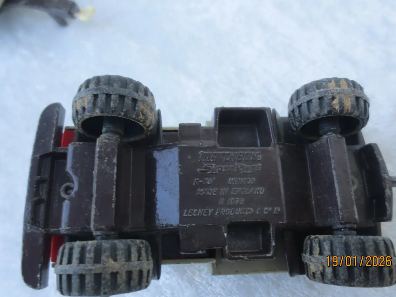 Billede 4 - 1 stk modelbil Mercedes Benz Unimog