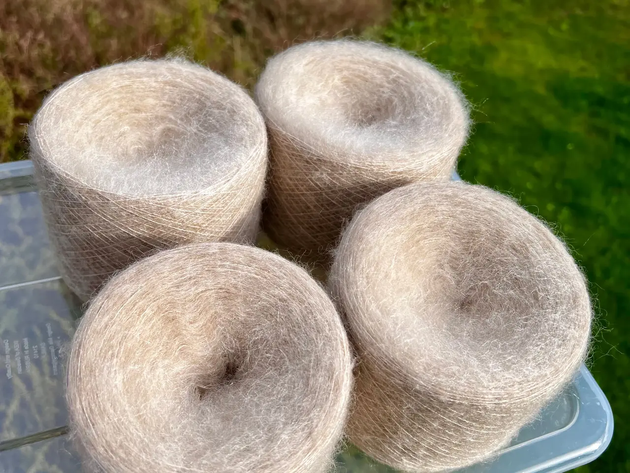 Billede 5 - Italiensk Kvalitetsgarn - Mohair/Silke 400 gram