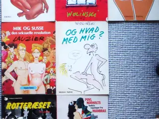Her sælges 7 voksen tegneseriehæfter