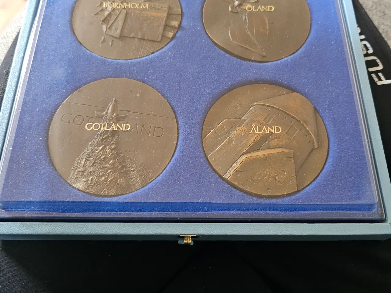 Billede 7 - Flot Østersø-bronzemedaljesæt af Nils Aas (1976)