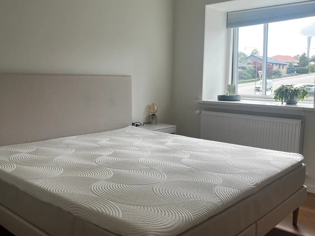 Billede 1 - Dobbelt seng fra Bedre Nætter - Atlas - Beige