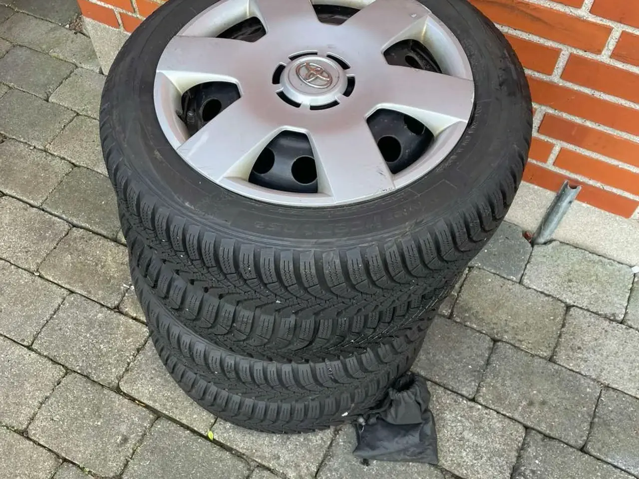 Billede 7 - 14 Toyota Aygo Vinterhjul med super gode vinterdæk