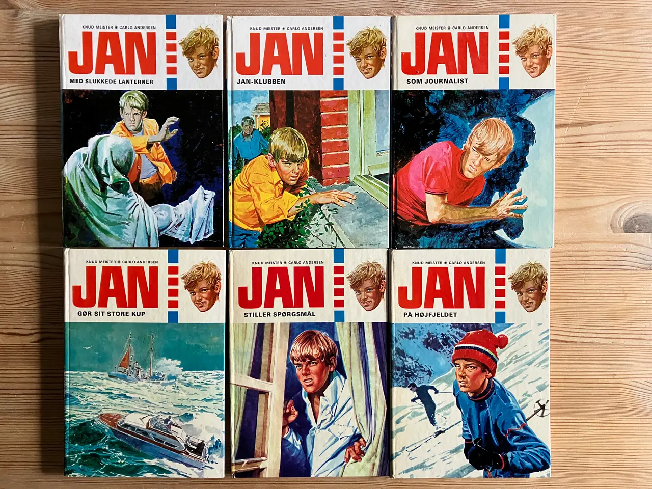 Billede 4 - NEDSAT: 35 gamle JAN bøger