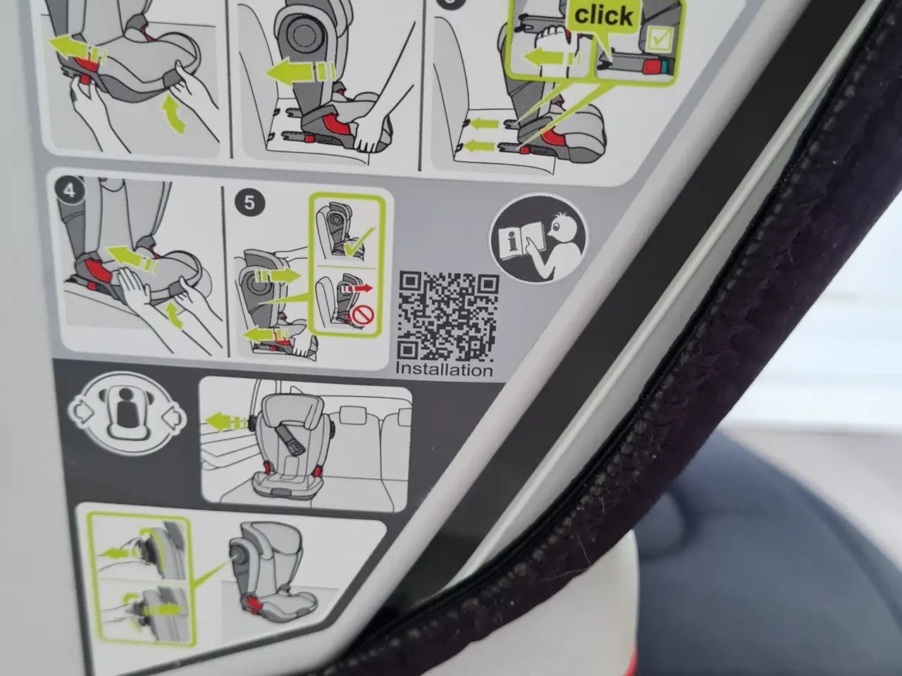 Billede 3 - Britax Römer Kidfix XP SICT, ISO-fix, 2stk.