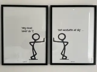 2 billeder/Plakater