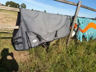 Regndækken med fleece str 145