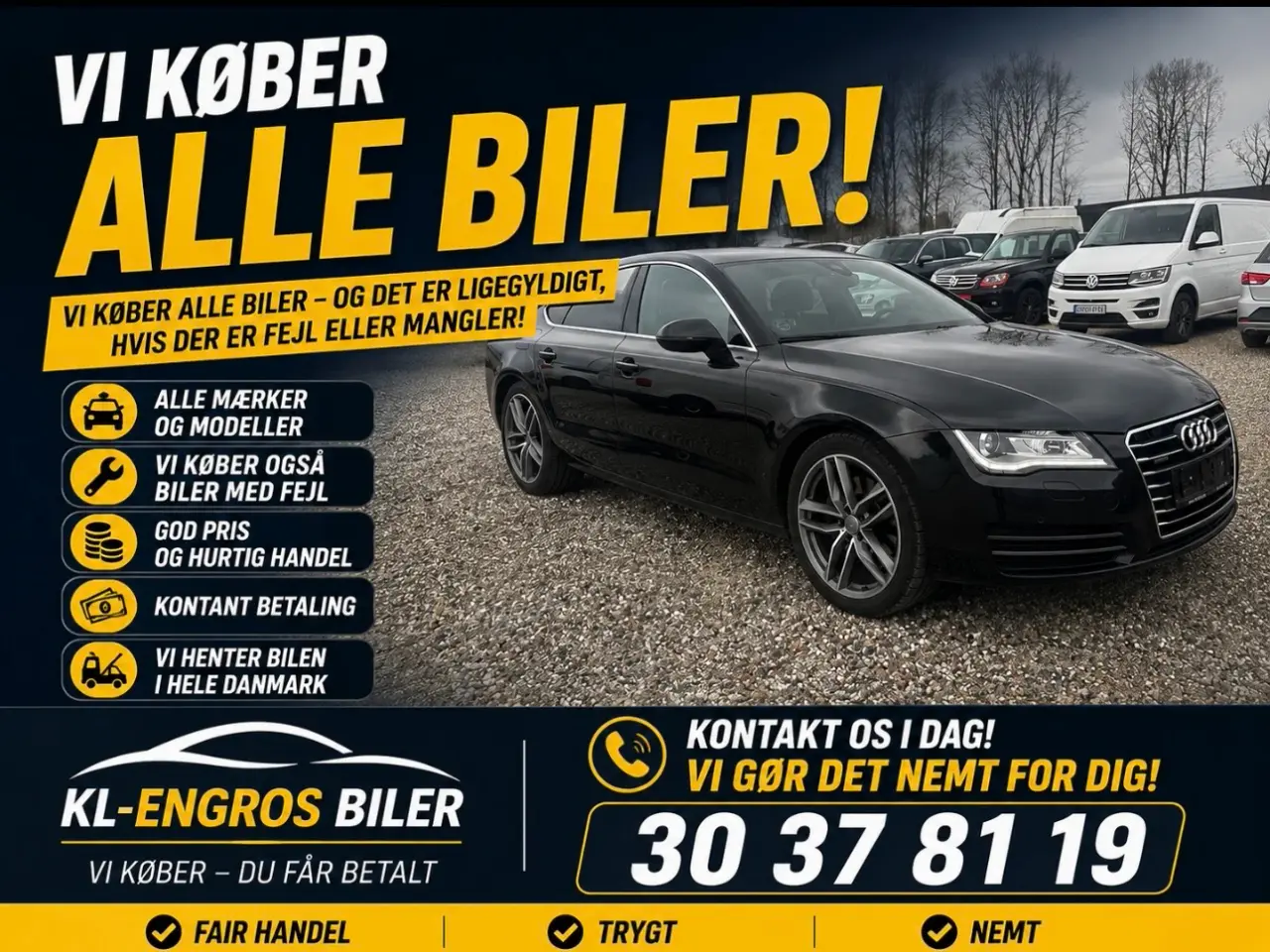 Billede 1 - VI KØBER ALLE BILER