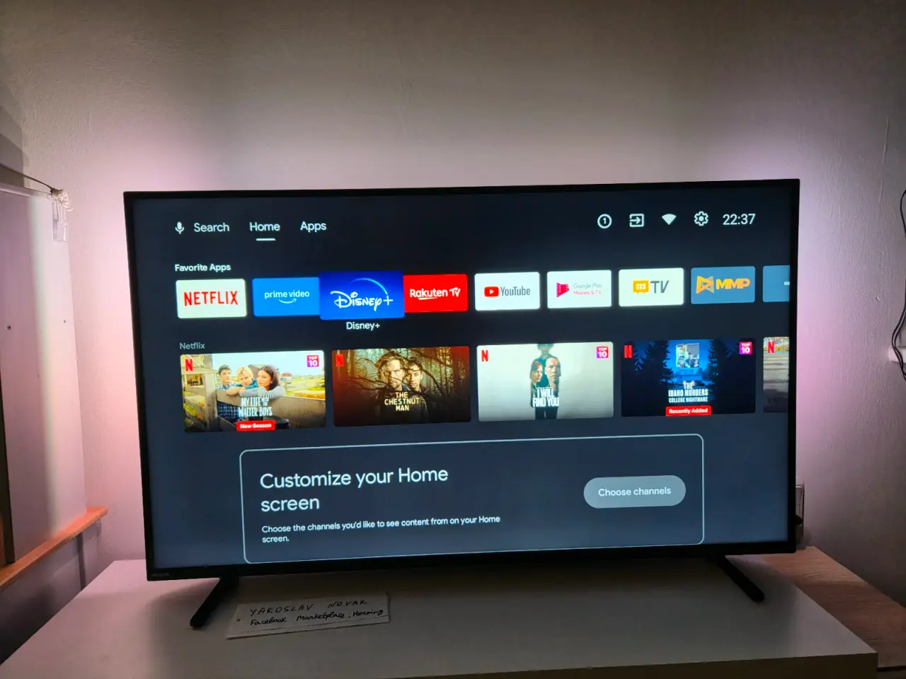 Billede 3 - 43" Philips Ambilight 4k Android TV fra 2023