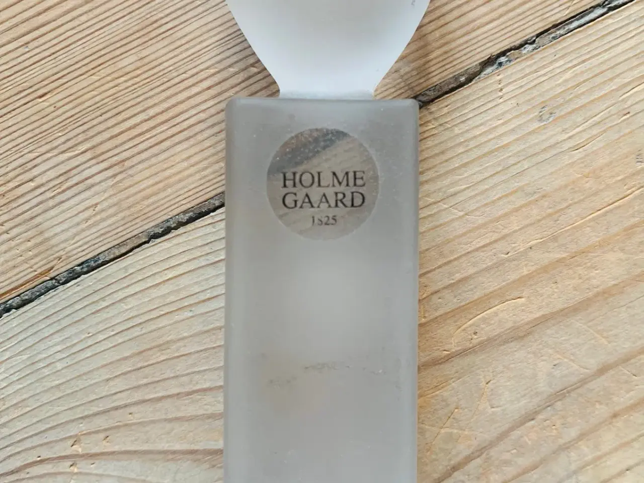Billede 2 - Holmegaard lysestage i glas