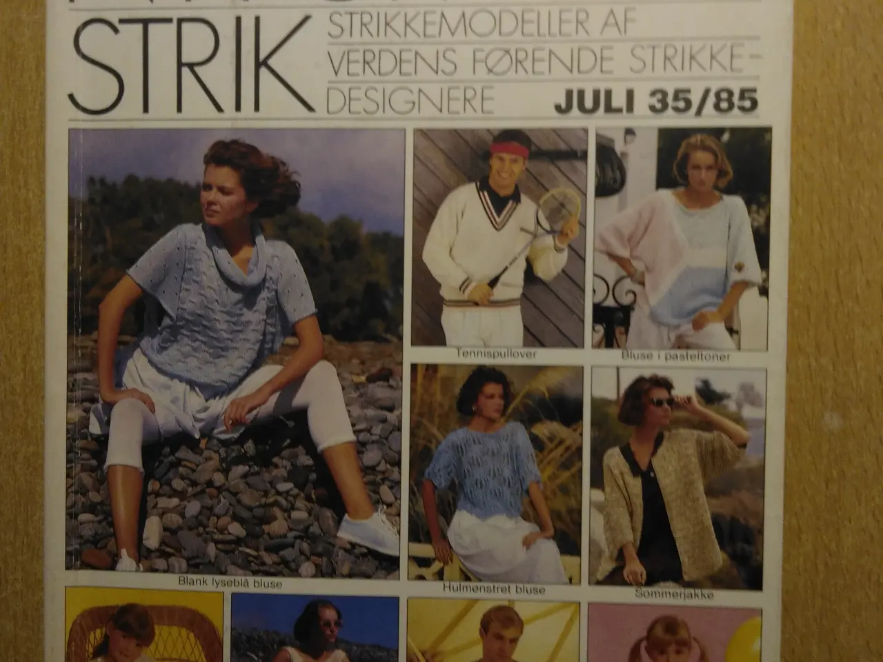 Billede 7 - Nyt om strik  fra midt 1980 rene 
