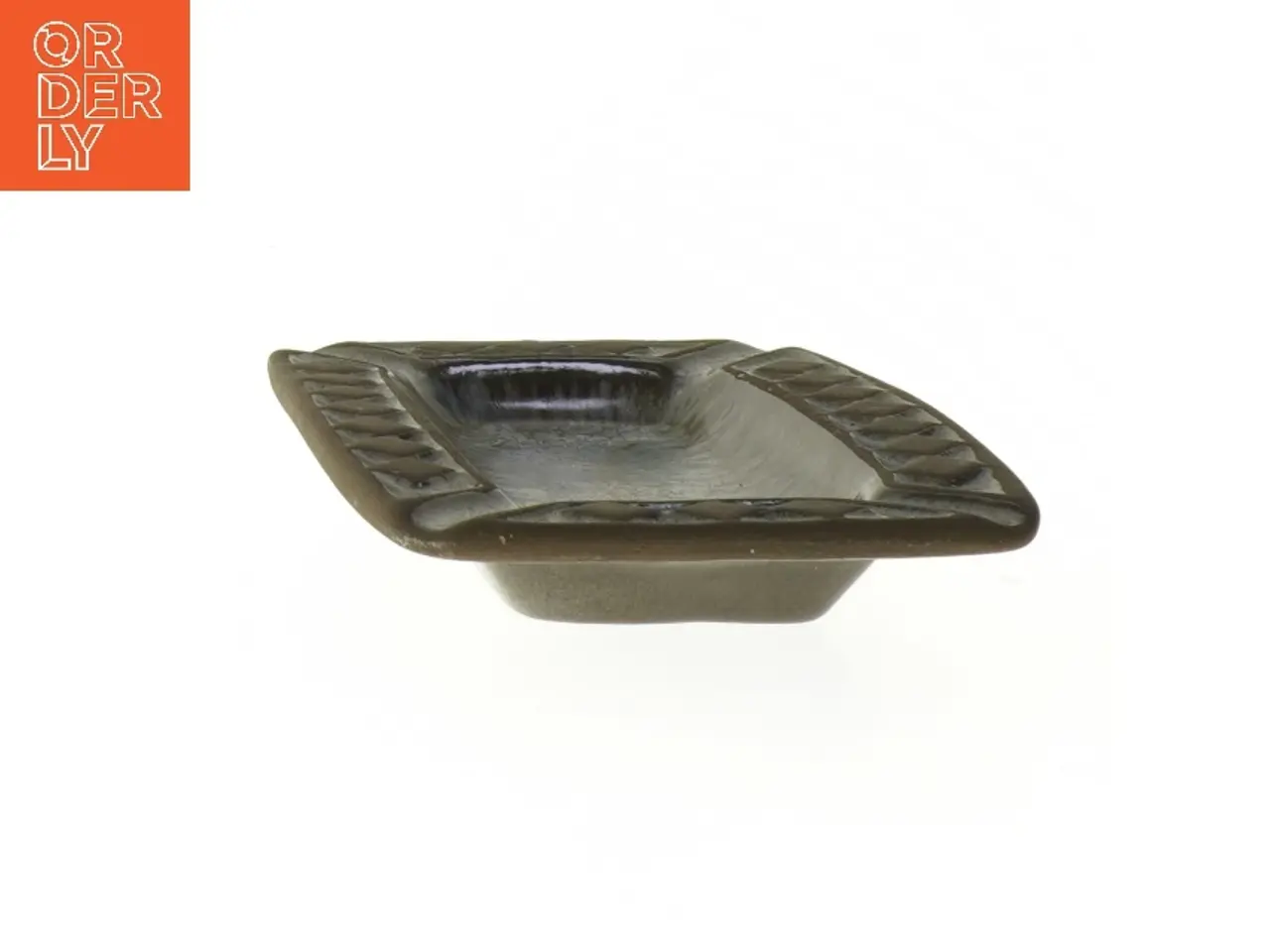Billede 2 - Rektangulært keramisk fad (str. 18x11 cm)