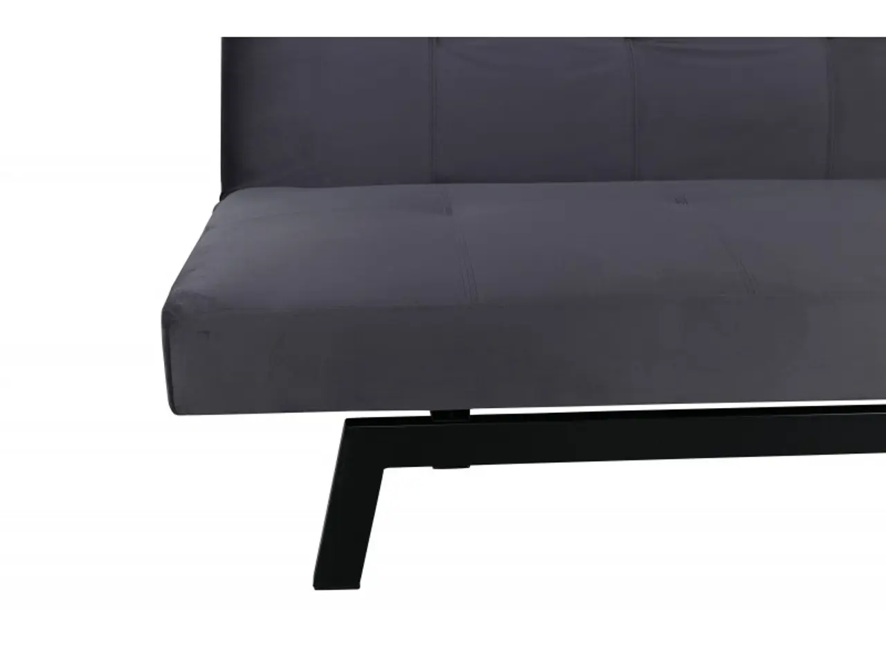 Billede 6 - Bodil Sovesofa - Mørkegrå Velour