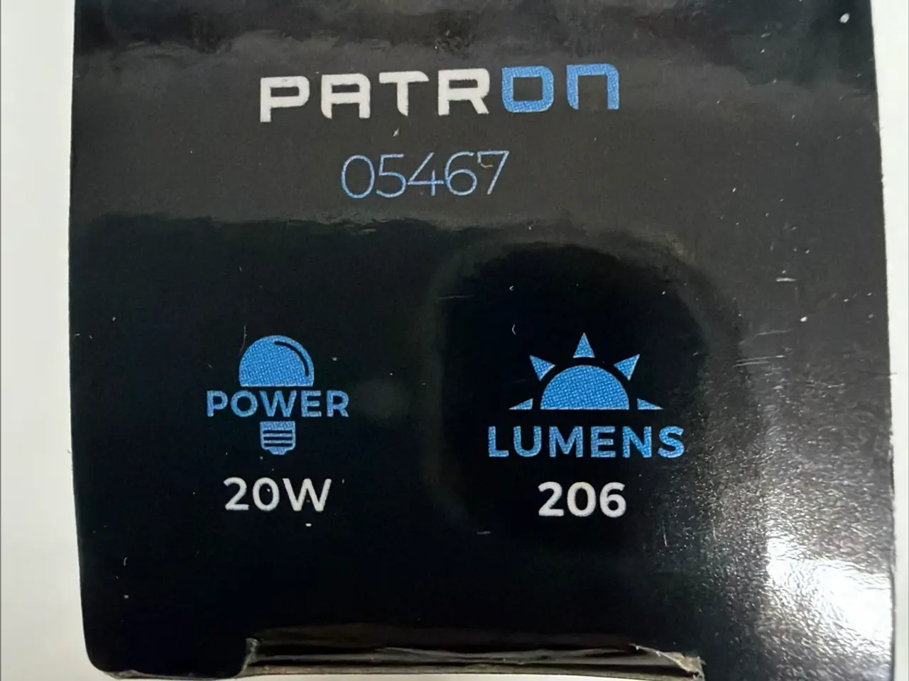 Billede 3 - 7 stk. PATRON halogenspot G4 – 12V / 20W – Ubrugte