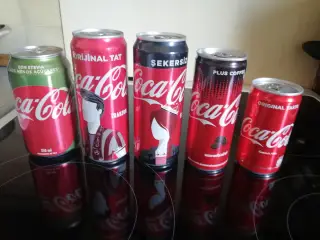 Lot COCA COLA ; Dåser & Flasker ; TAG ET KIK !