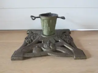 Fin gammel juletræsfod eller til bloklys