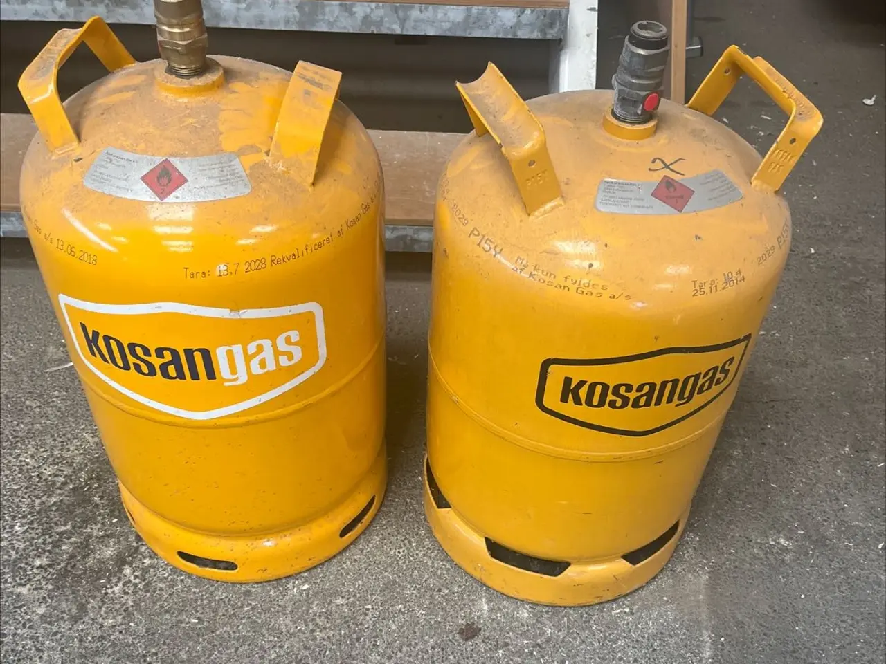 Billede 1 - Gasflasker 