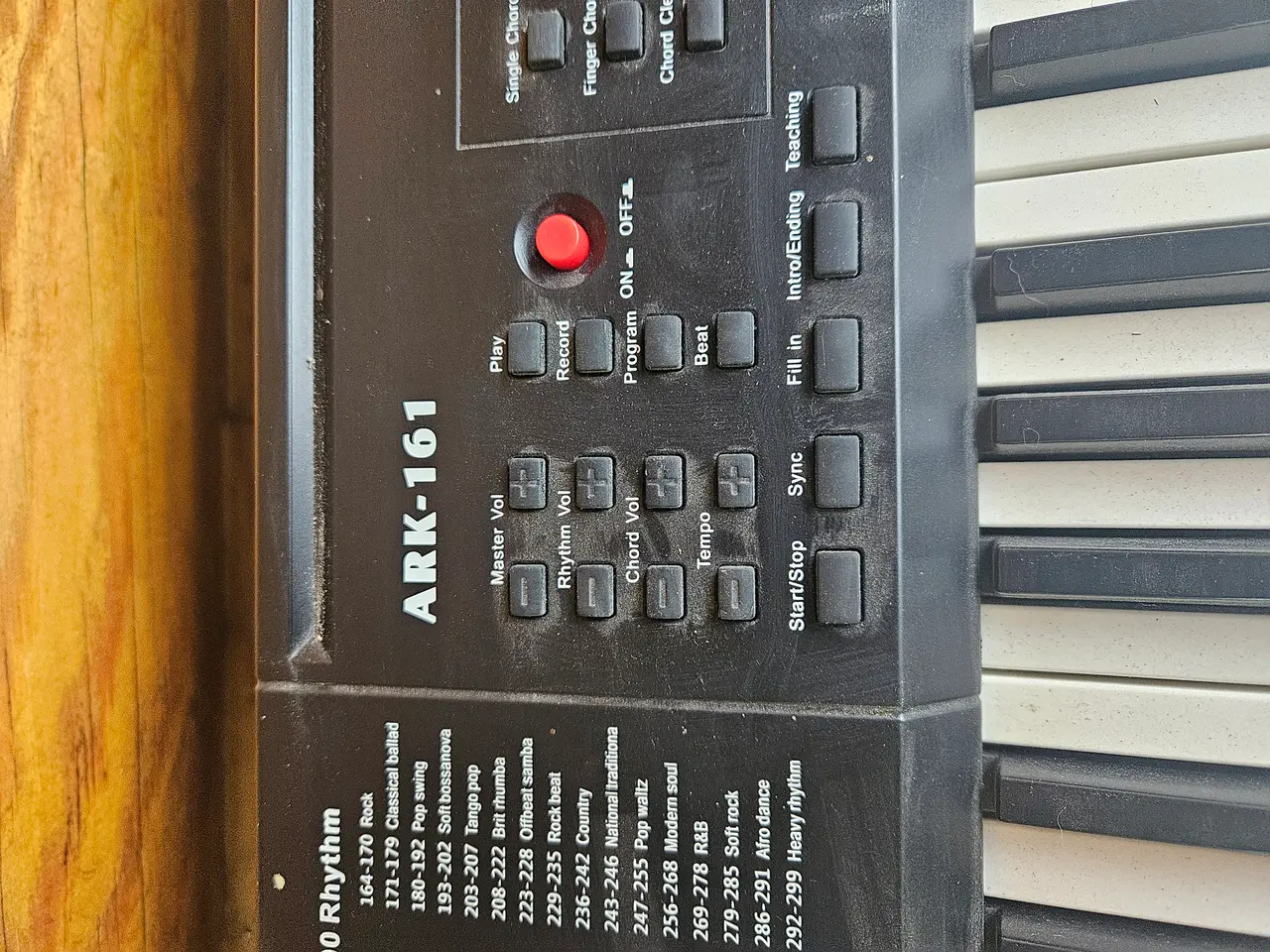 Billede 1 - Keyboard ARK-161 til den spilleglade