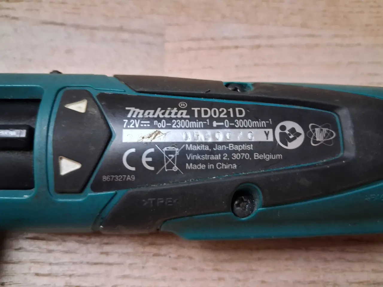 Billede 4 - Makita TD021D + 1 stk batteri