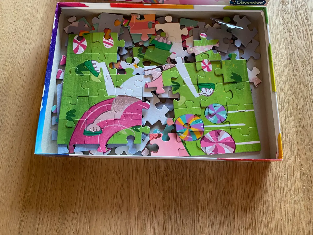 Billede 5 - Disney pudlespil med 200 brikker 6 spil ialt