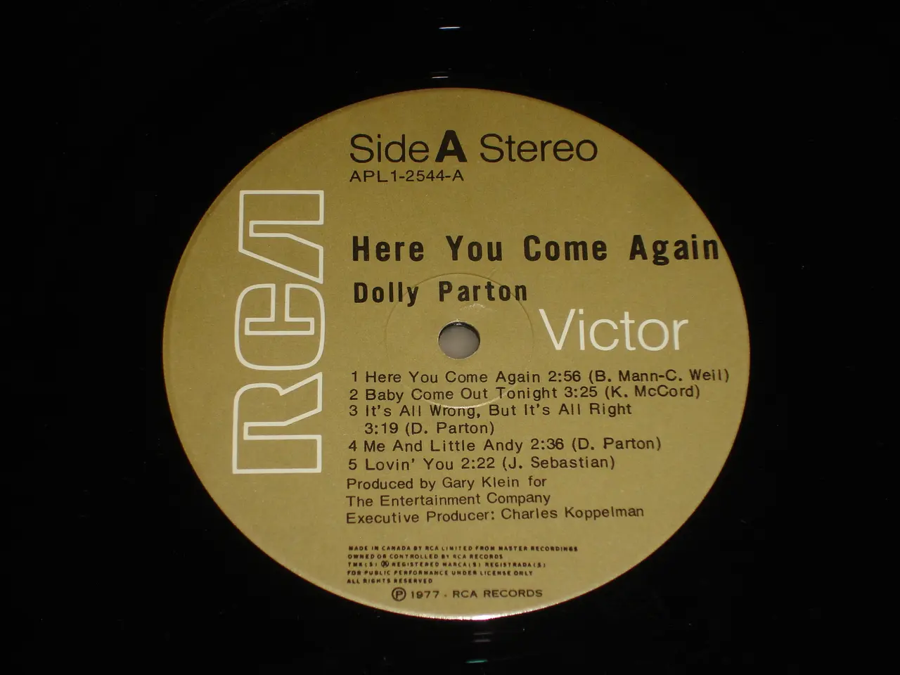 Billede 4 - Dolly Parton – Here You Come Again