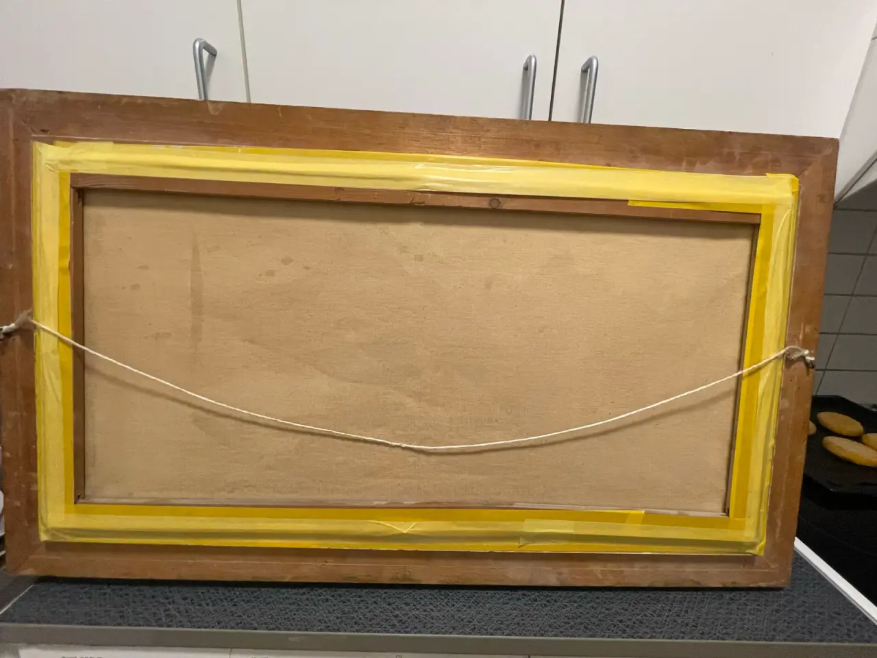 Billede 9 - Håndmalet dekorationsmaleri på lærred 85 × 45 cm