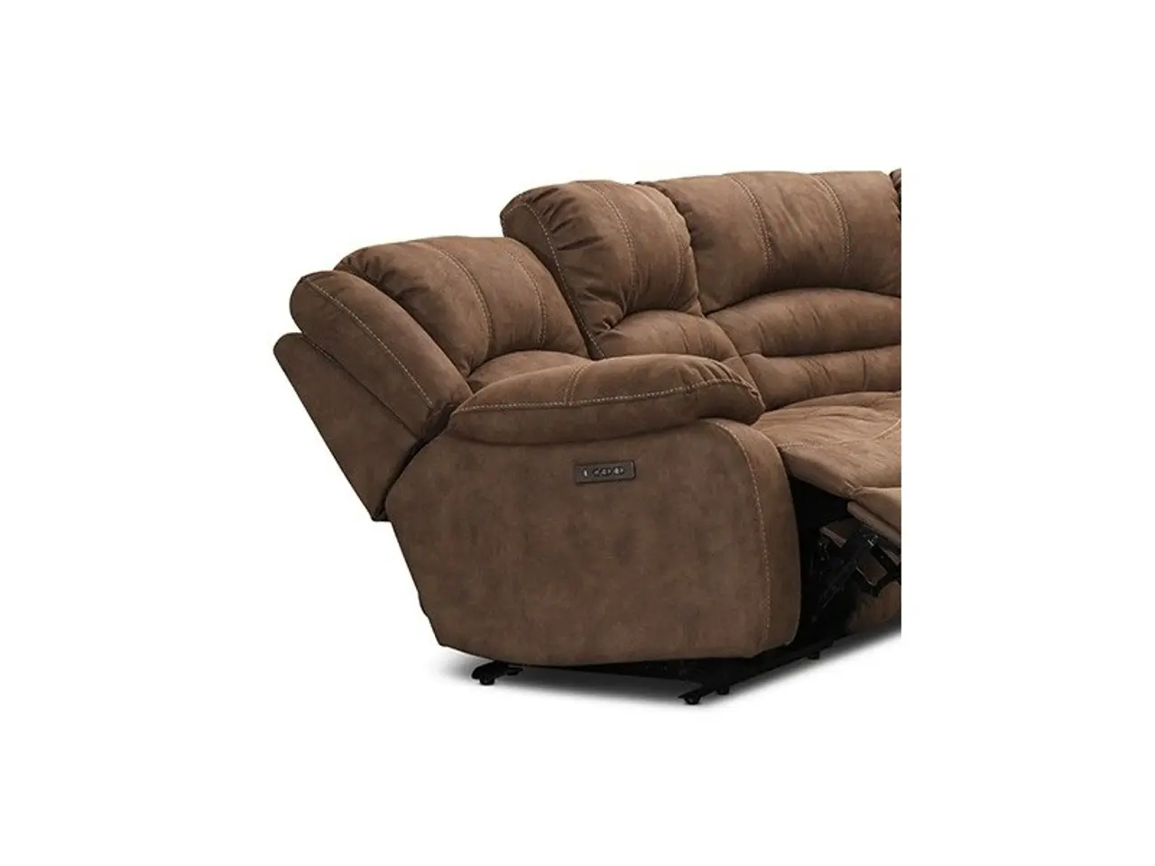 Billede 2 - Cinema 2 pers. Biografsofa Nougat mikrofiber stof