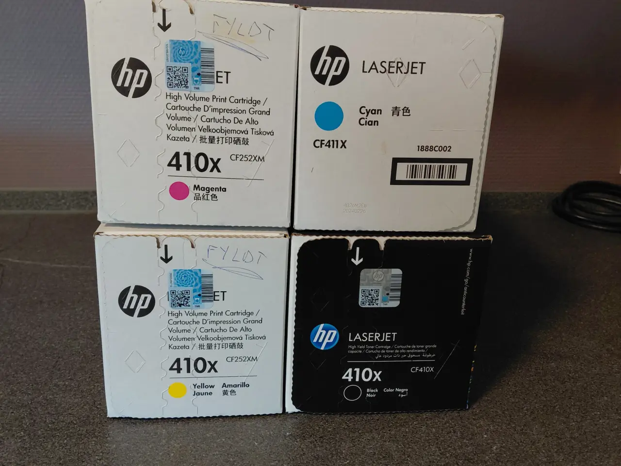 Billede 1 - fejlkøb af HP 410x