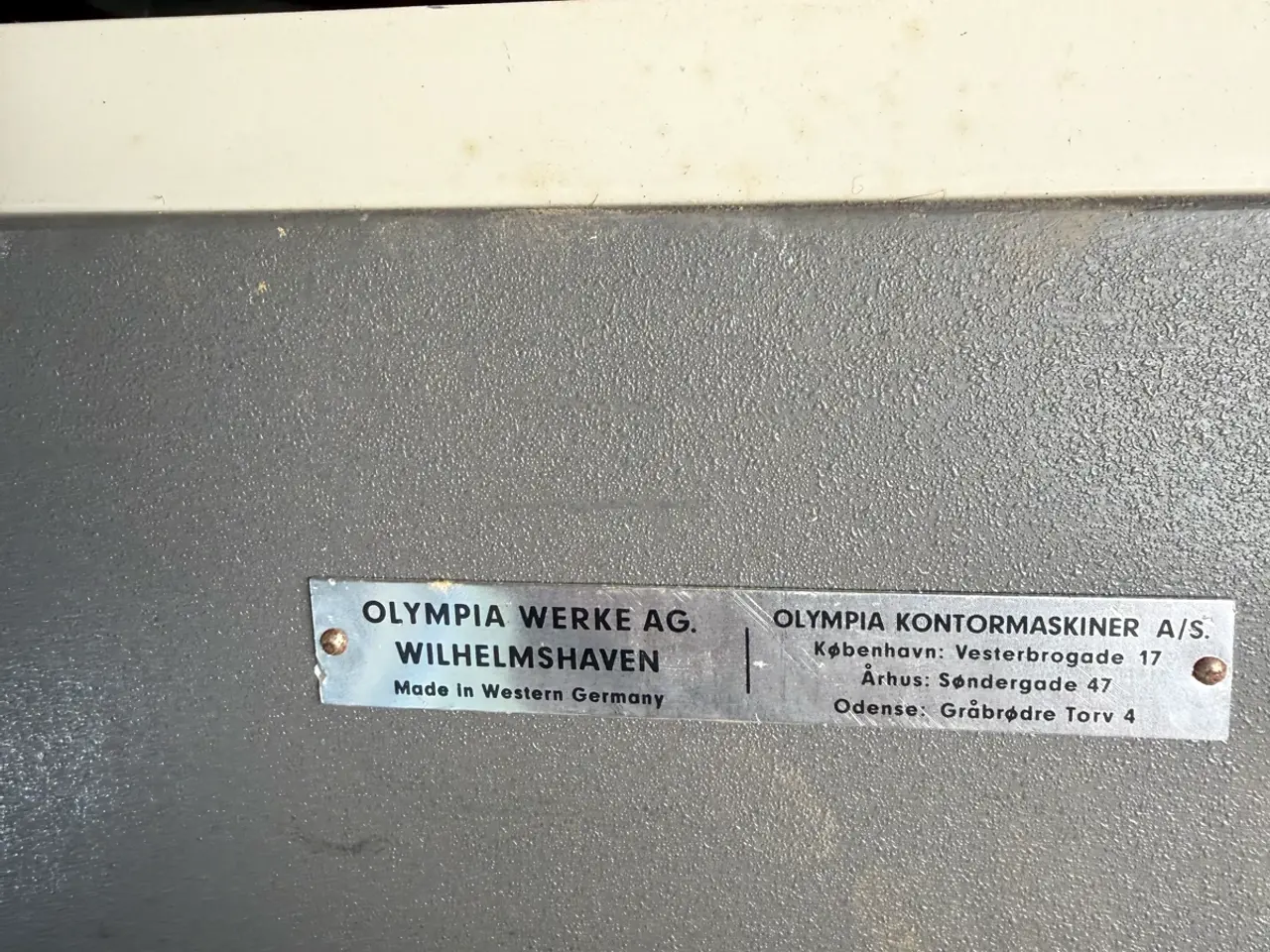 Billede 2 - Olympia SG3 skrivemaskine 