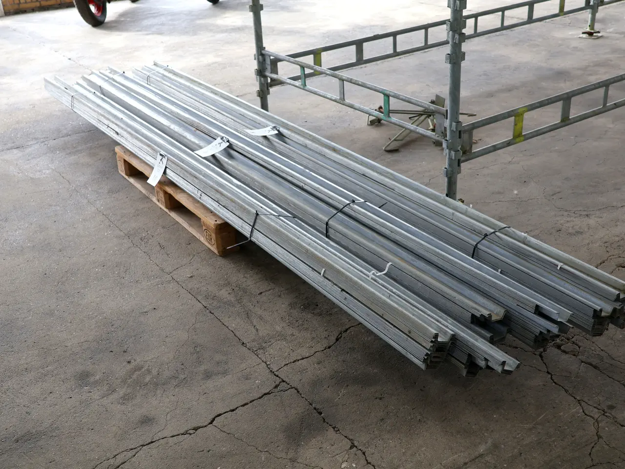 Billede 2 - 50 Stk Monteringsprofiler S25 (Hatprofiler) L 3800