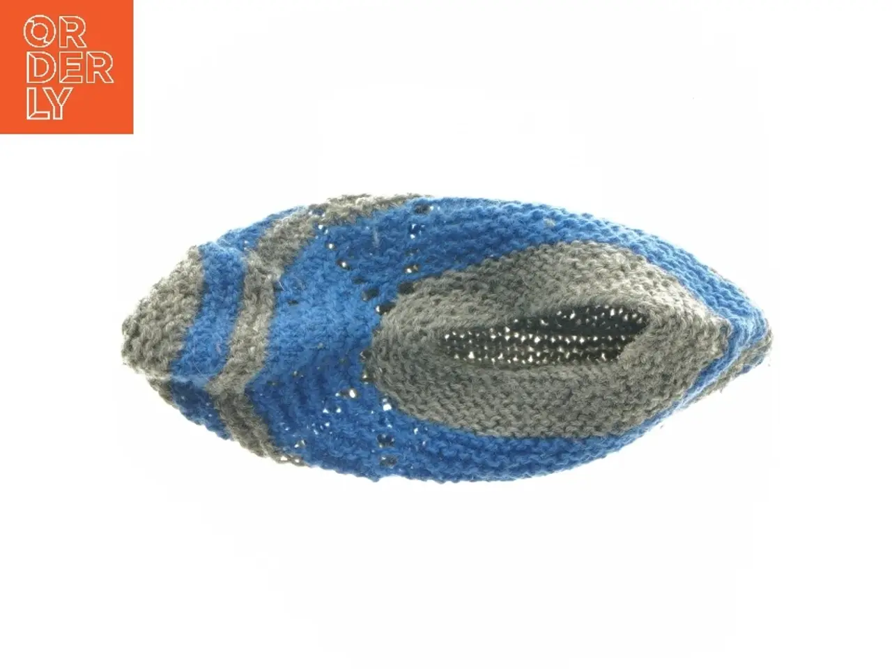 Billede 4 - Strikkede hjemmesko (str. 24 cm)