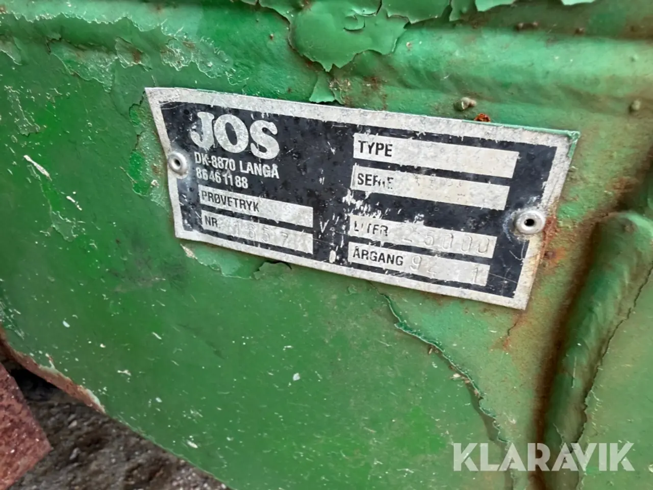 Billede 5 - Gyldevogn JOS 25000 Liter