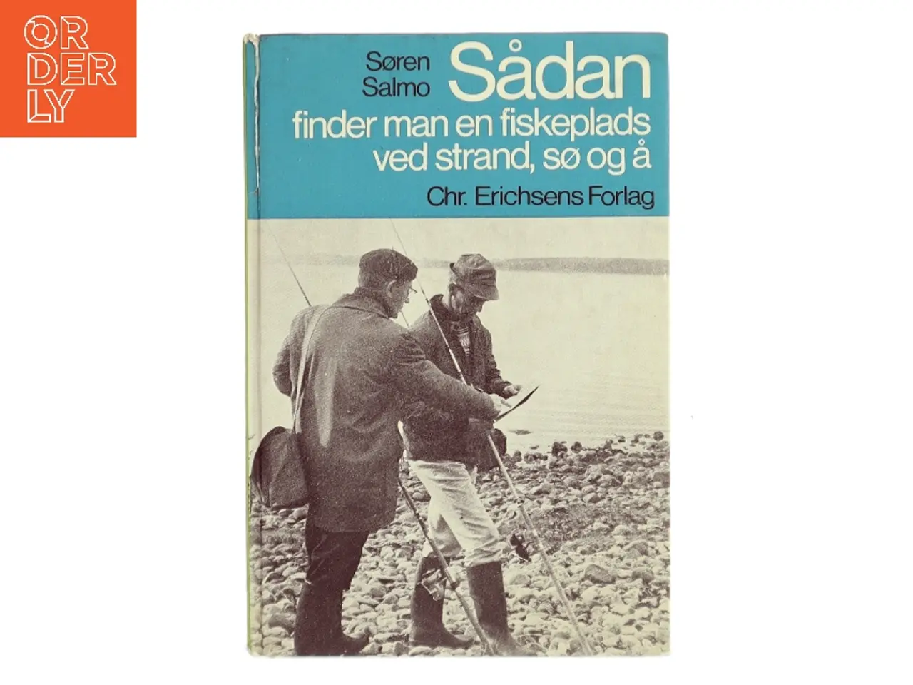 Billede 1 - Sådan finder man en fiskeplads ved strand, sø og å af Søren Salmo (Bog)