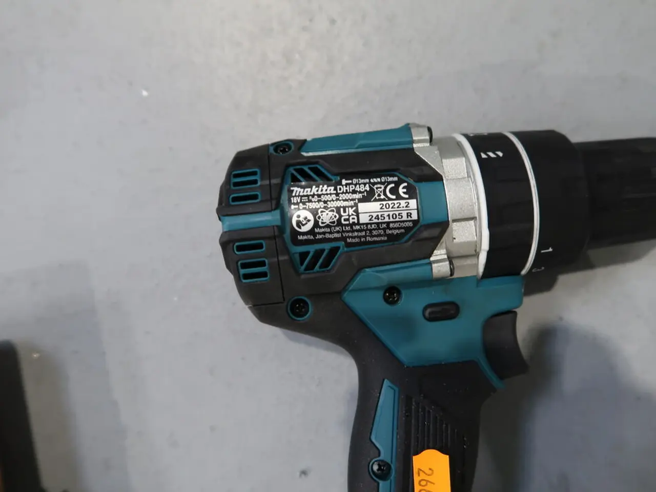 Billede 2 - Akku bore/skruemaskine MAKITA DHP484 med batteri