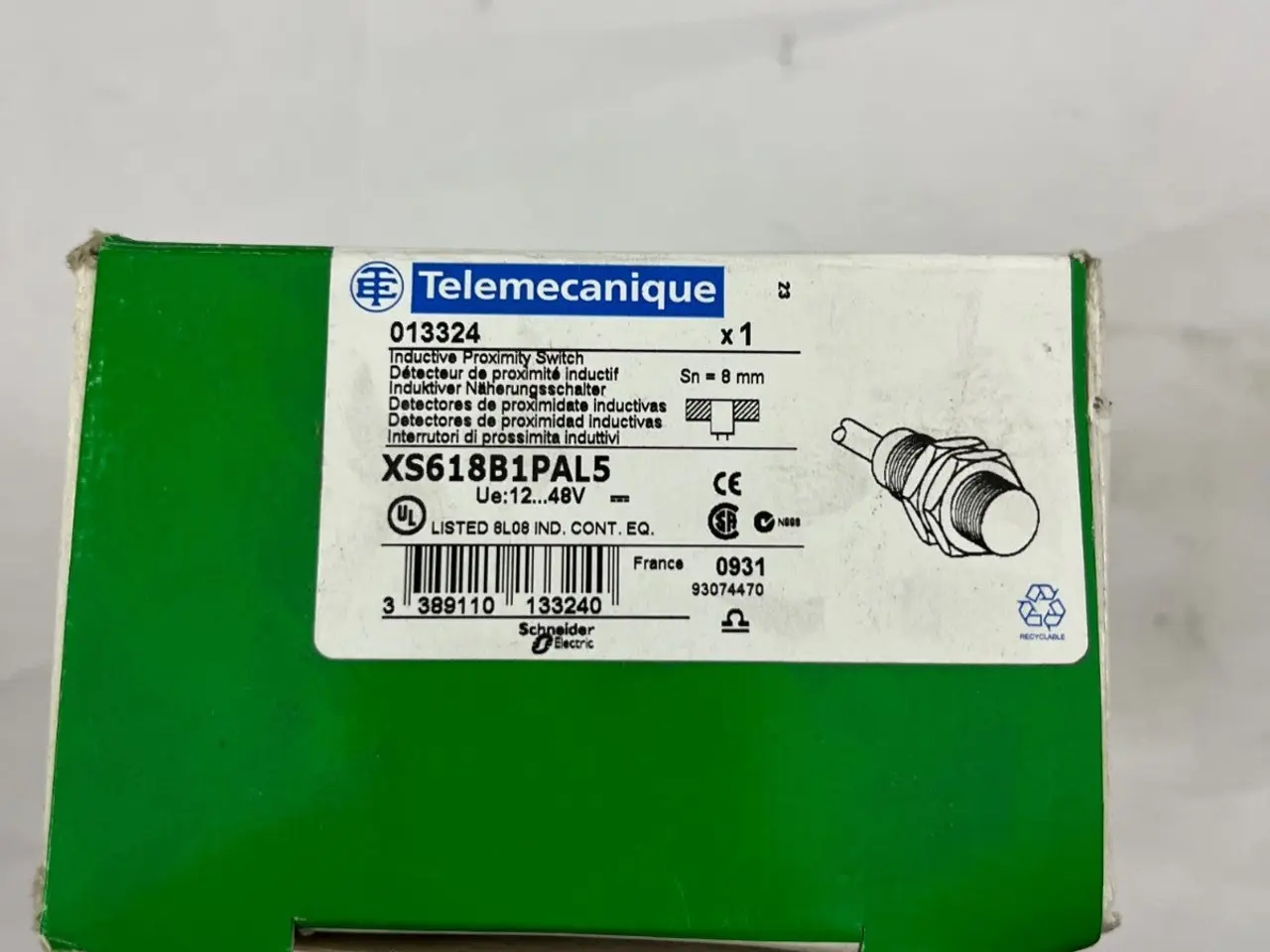 Billede 3 - Telemecanique XS618B1PAL5 Inductive Proximity M18