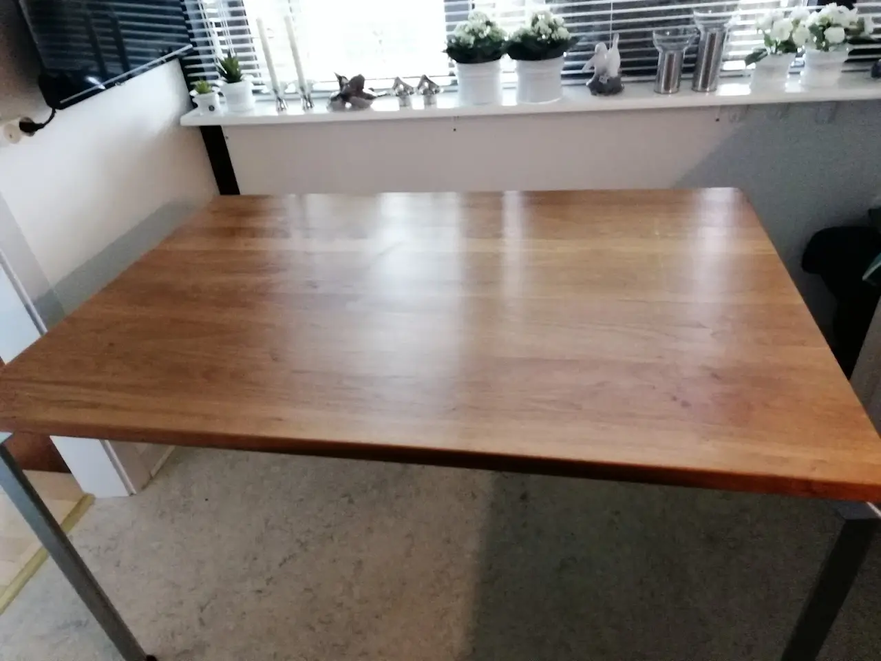 Billede 5 - Massiv valnøddebord 120 cm og 2 på 50 cm hver