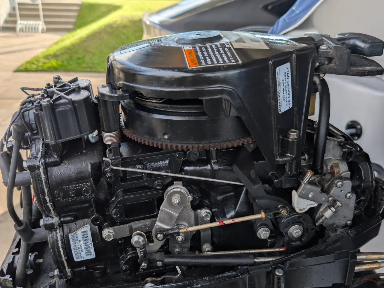 Billede 6 - Mercury 25 påhængsmotor 