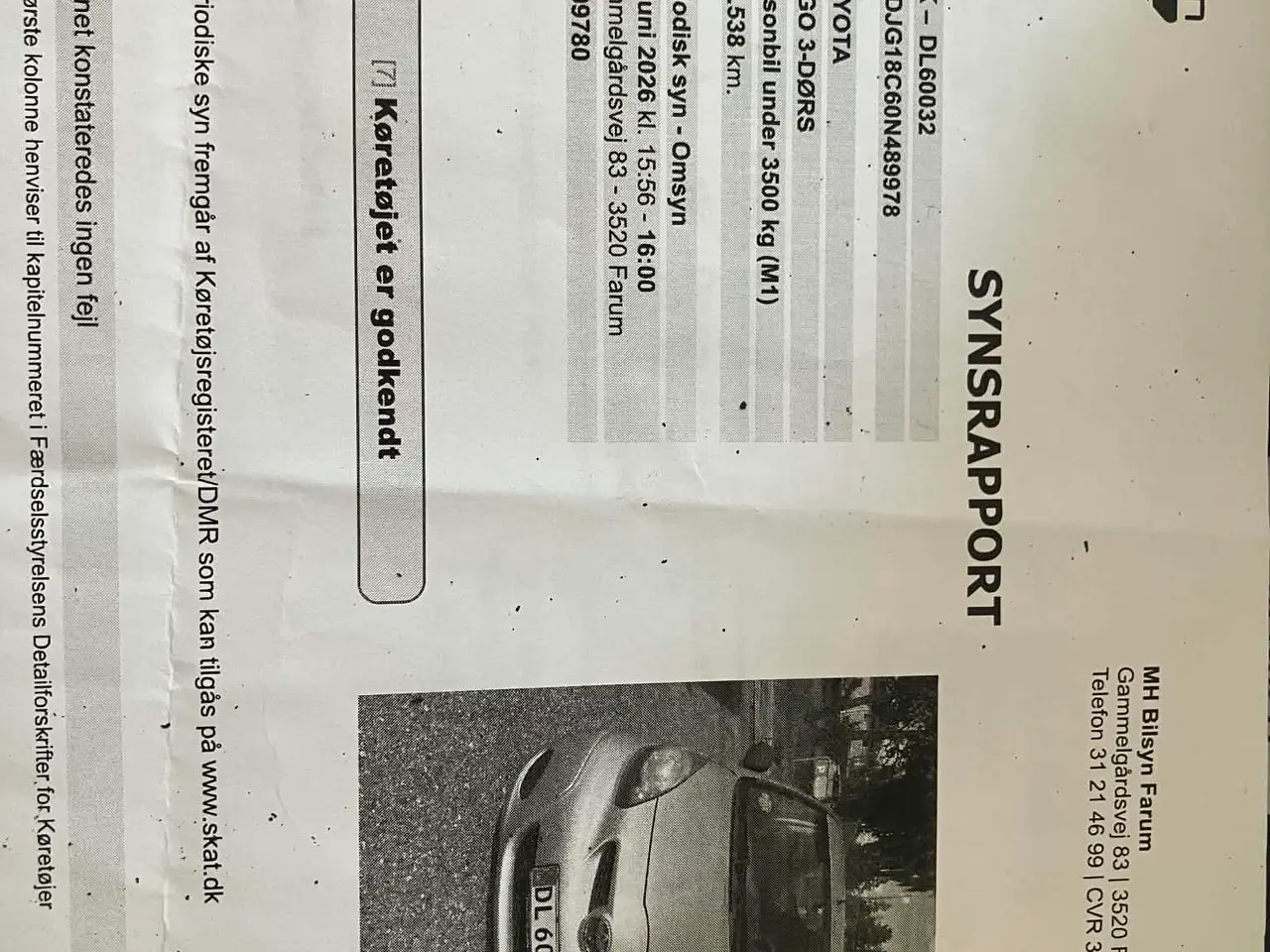 Billede 3 - Nysynet Aygo
