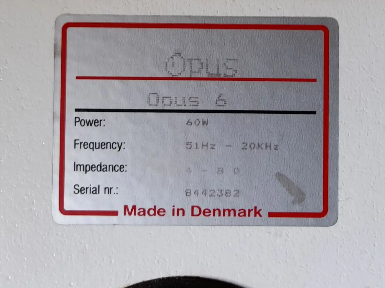 Billede 4 - Dantax Opus 6 højtalere i hvid